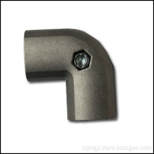 Aluminum Alloy Connector, 90° Elbow Shape, with Oxidation Surface Treatment